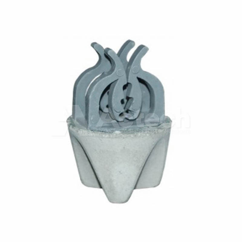 Concrete Spacer with Clips - 60mm 1 Concrete Spacer with Clips - 60mm