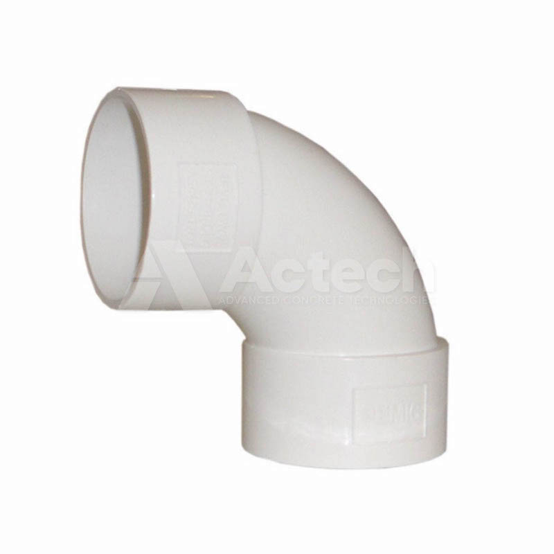 DWV PVC 40 x 88 Elbow Plain