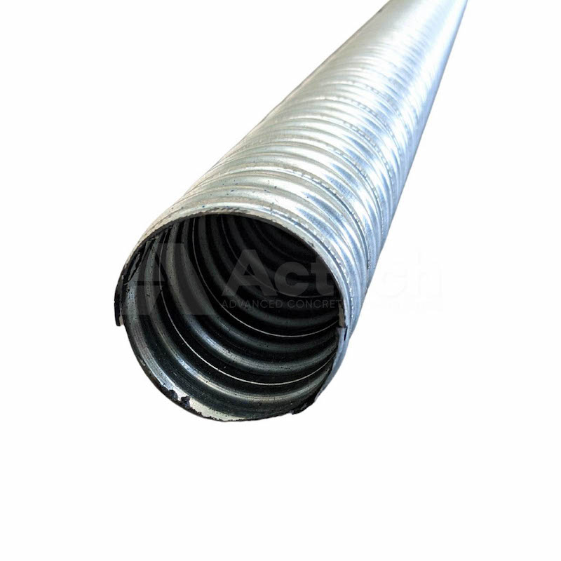 Metal Spiral Grout Tube 60mm x 2.5m
