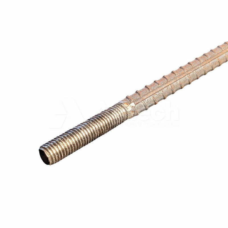 Threaded Bar S12 x 200mm Long Screwed One End
