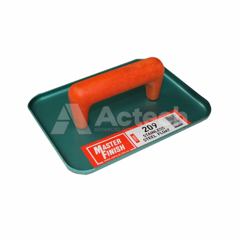 Master Finish 209 Steel Float 160x210mm - Stainless Steel