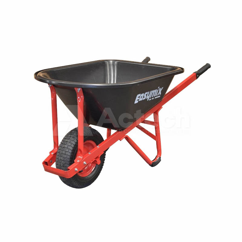 Master Finish Red Handy Wheel Barrow Poly Tray