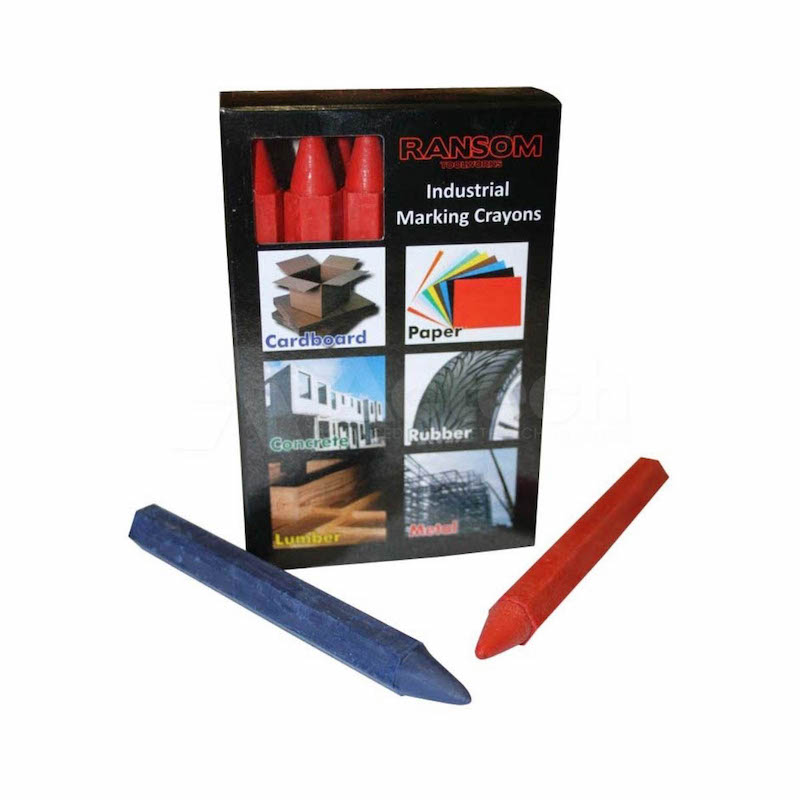 Lumbar Crayon - Red Box of 12