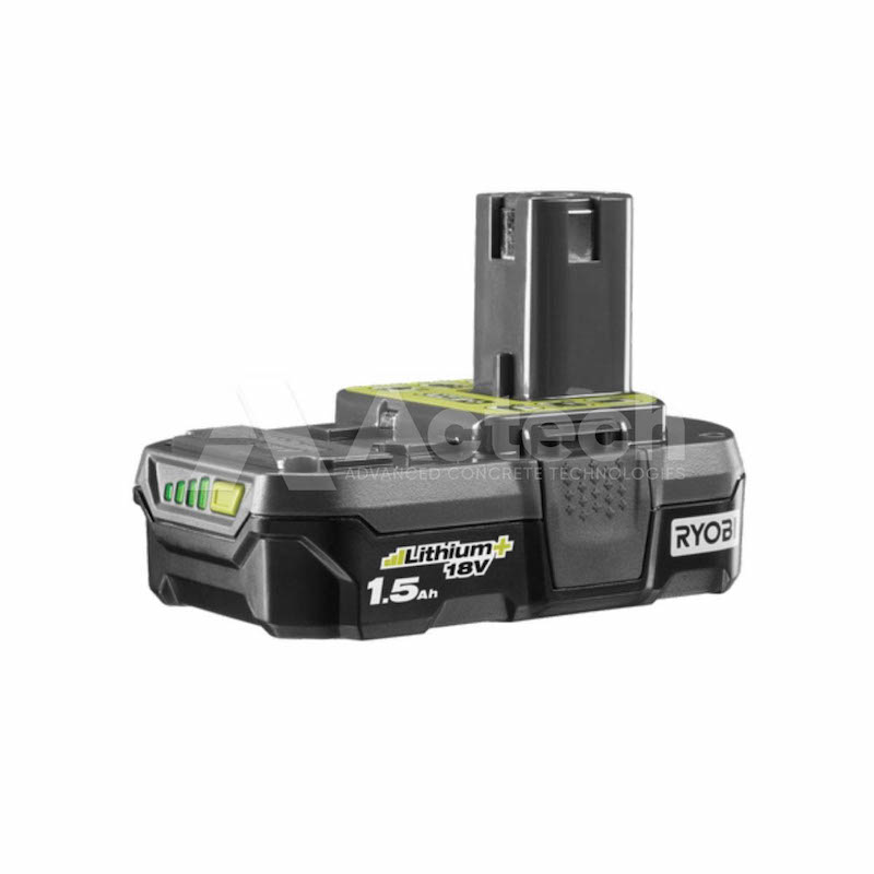 Ryobi 1.5Ah Li-Ion Battery(RB18L15B)+Charger(RC18115) Glue