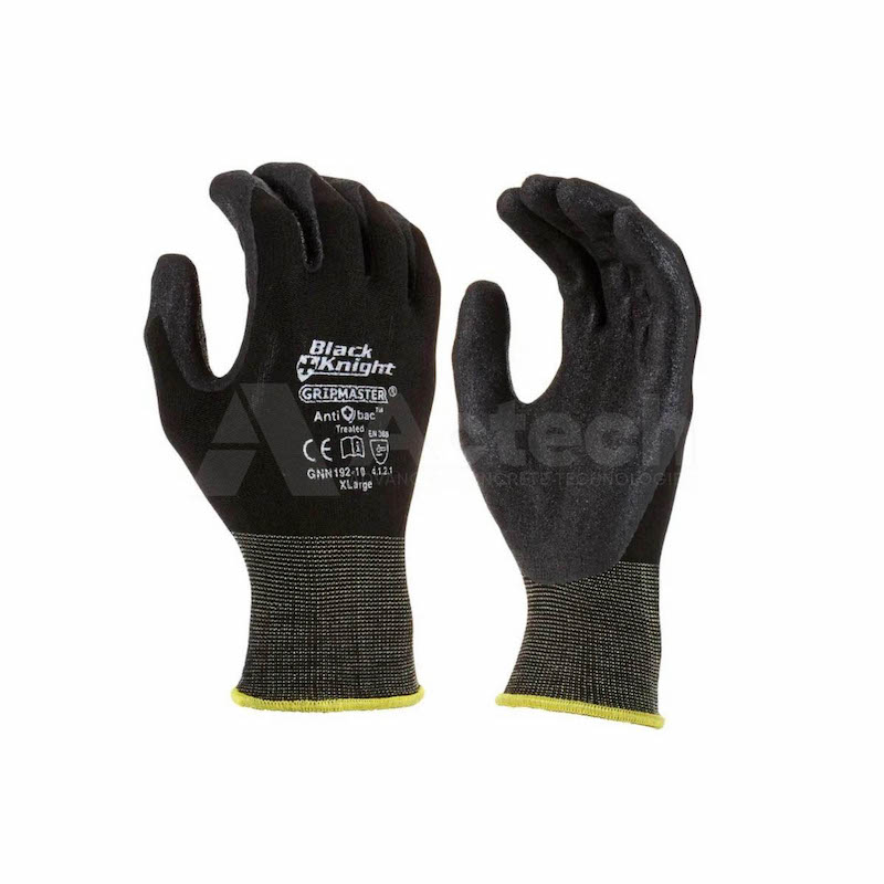 Black Knight Nylon Glove with Gripmaster Palm - Medium