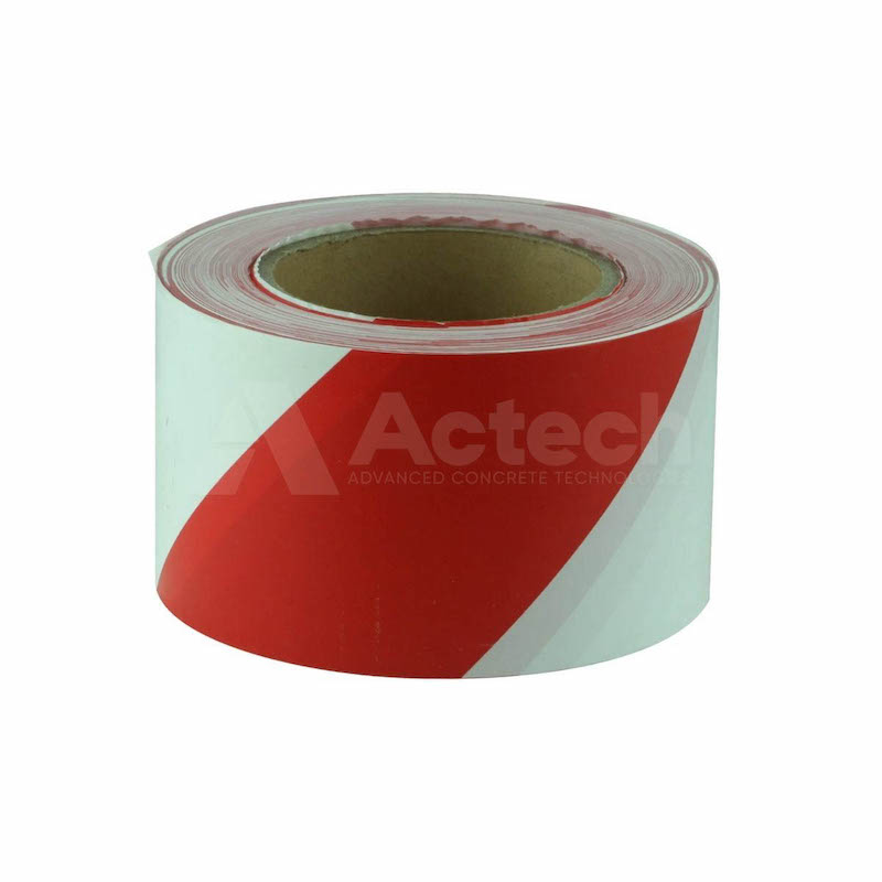 Red and White Barricade Tape