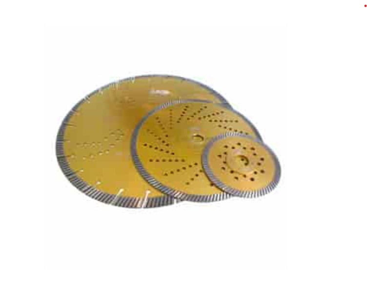 MK Extreme BXX Hard Clay Brick Diamond Blade 5" 125mm GOLD