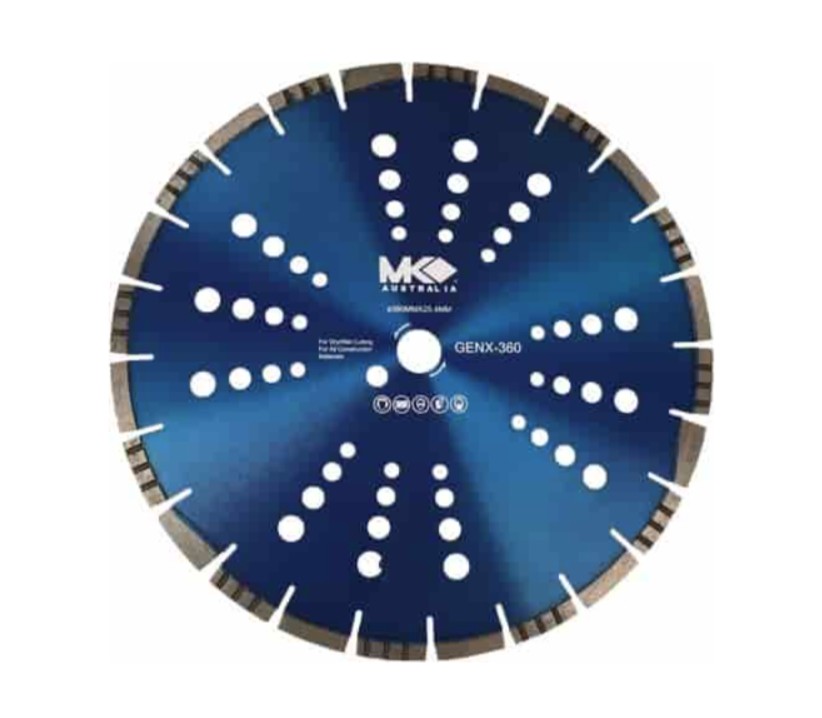 MK Contractor Continuous Diamond Blades 4" 100mm