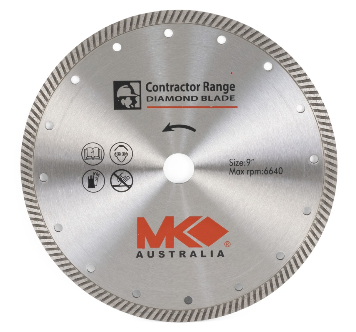 MK Contractor Continuous Diamond Blades 5" 125mm