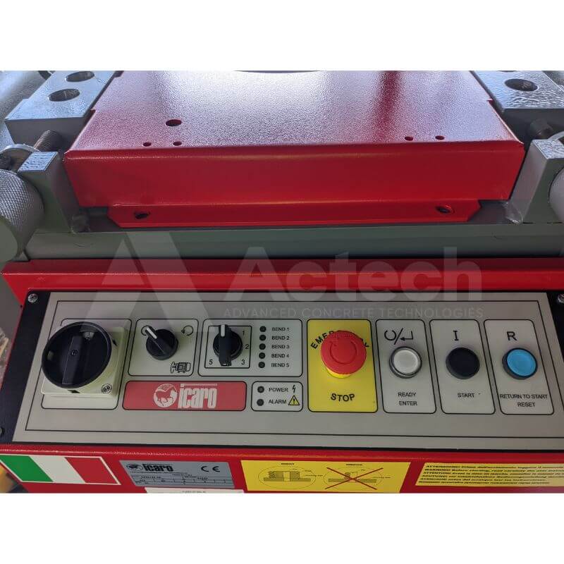 ICARO CP26/32 3Hp Combi Bender/Cutter - 5 bends 2 ICARO CP26/32 3Hp Combi Bender/Cutter - 5 bends