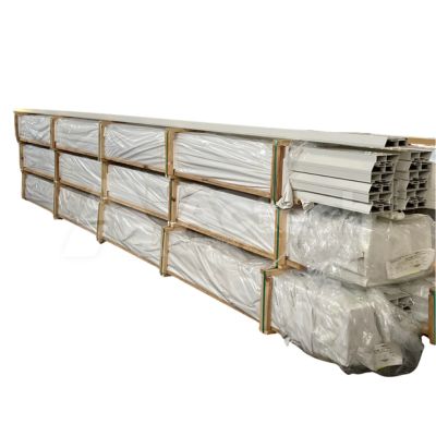 150mm Square Klipform - 6m Length Powdercoated GREY