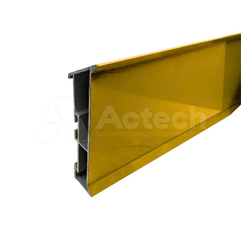200mm KLIPFORM A - 8m Length Powdercoated YELLOW 1 200mm KLIPFORM A - 8m Length Powdercoated YELLOW