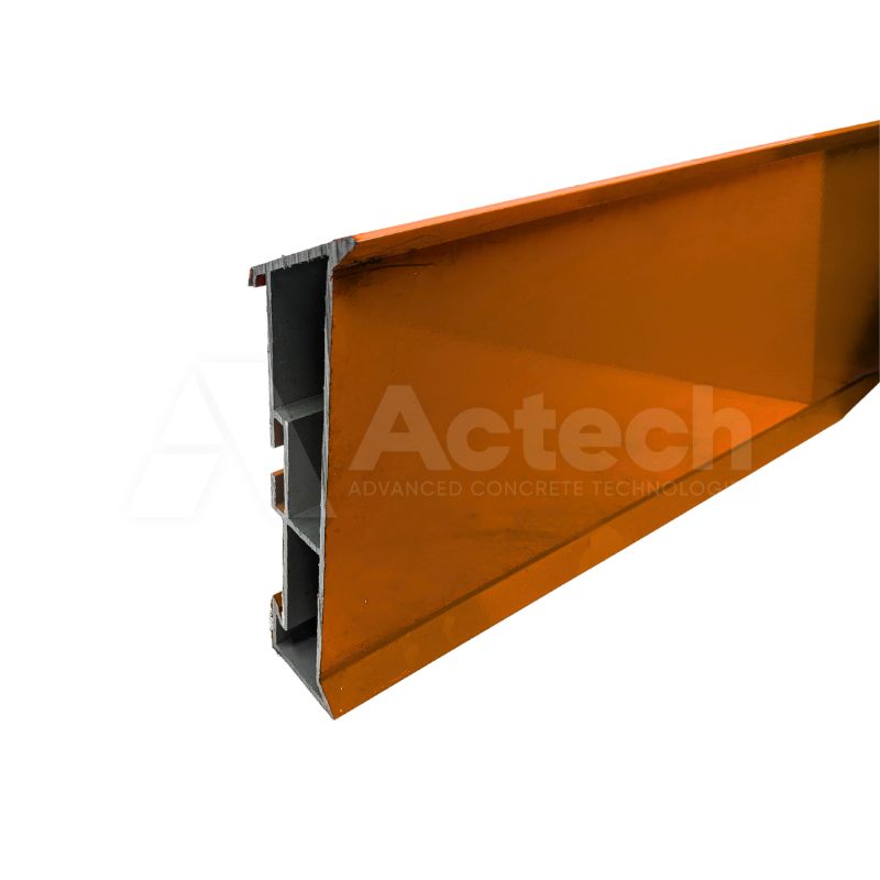 300mm KLIPFORM A - 8m Length Powdercoated ORANGE 1 300mm KLIPFORM A - 8m Length Powdercoated ORANGE