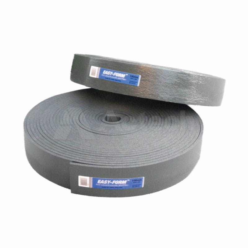 Expansion Joint Foam 10mm Thick 125mm High - 25m Roll