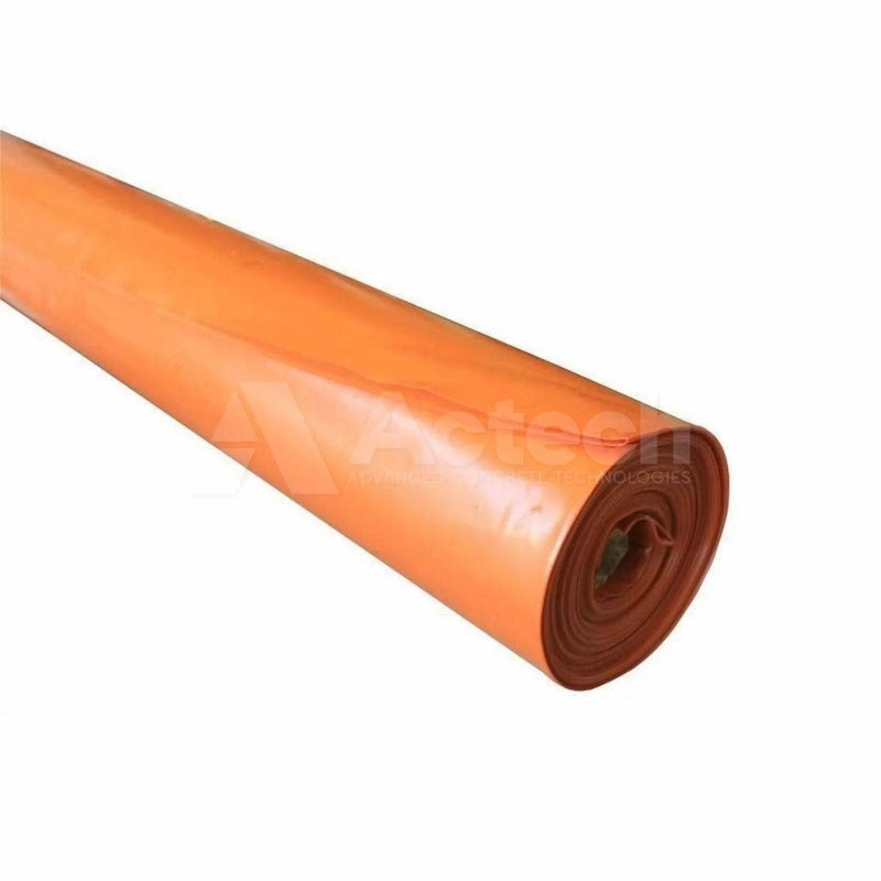 CONAC Builders Film 4m x 50m x 200um ORANGE (printed)
